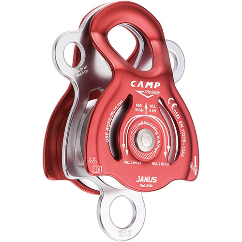 意大利坎普CAMP  JANUS2160	高空作業(yè)雙滑輪