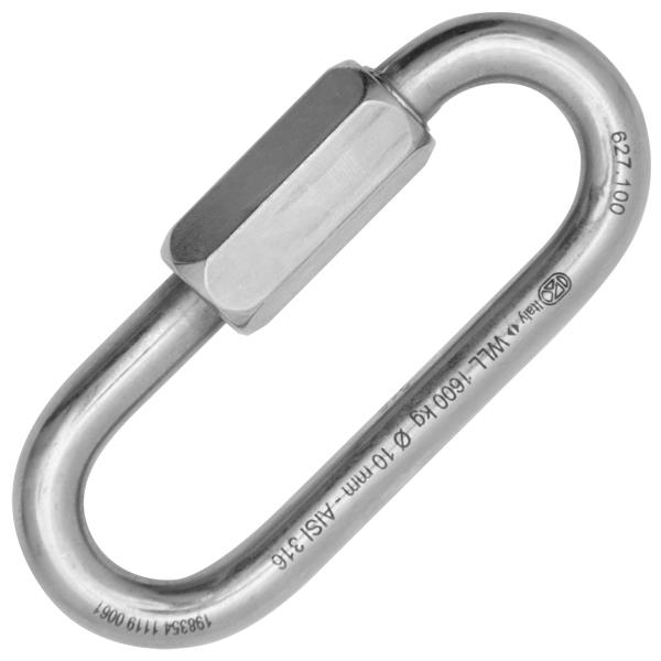 意大利KONG  	627  登山攀巖  橢圓形快速開口OVAL QUICK LINK