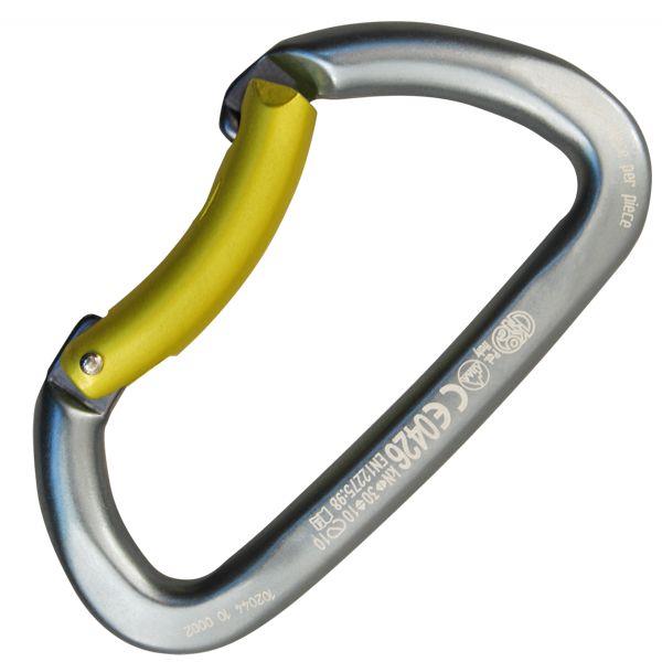 意大利KONG  723重負(fù)荷鋁合金安全連接鎖  GUIDE ALU BENT GATE GREY