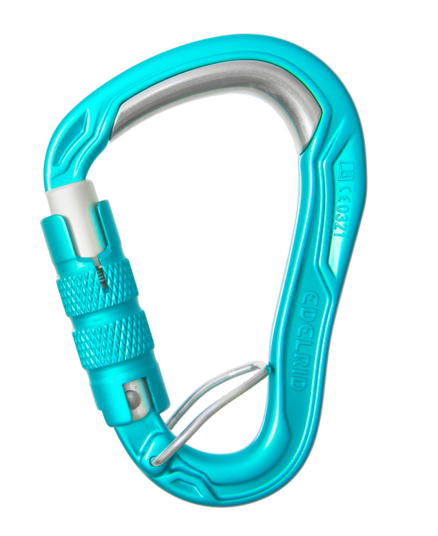 德國  愛德瑞德 Edelrid    HMS Bulletproof Triple FG	73728	登山攀巖  HMS防扭轉(zhuǎn)加強三段自動梨形大開口主鎖