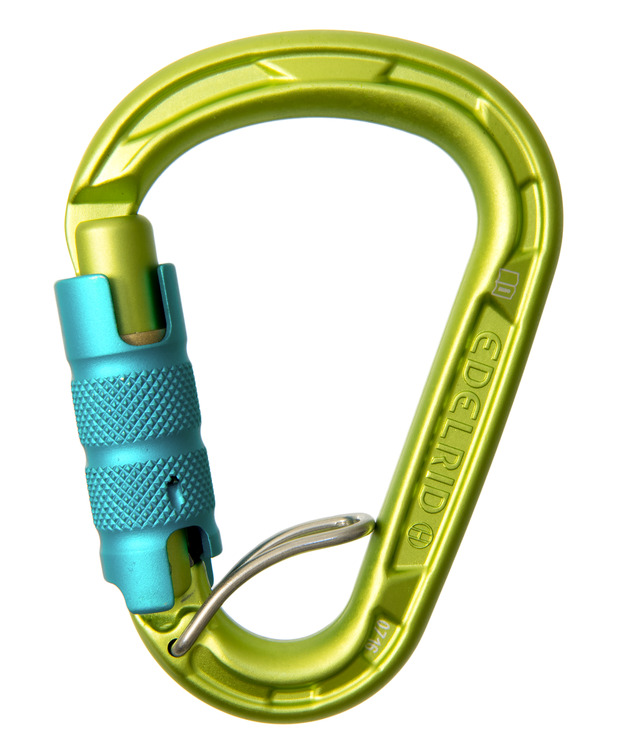 德國  愛德瑞德 Edelrid  HMS Strike Triple FG	73702	登山攀巖  HMS防扭轉(zhuǎn)梨形自動主鎖