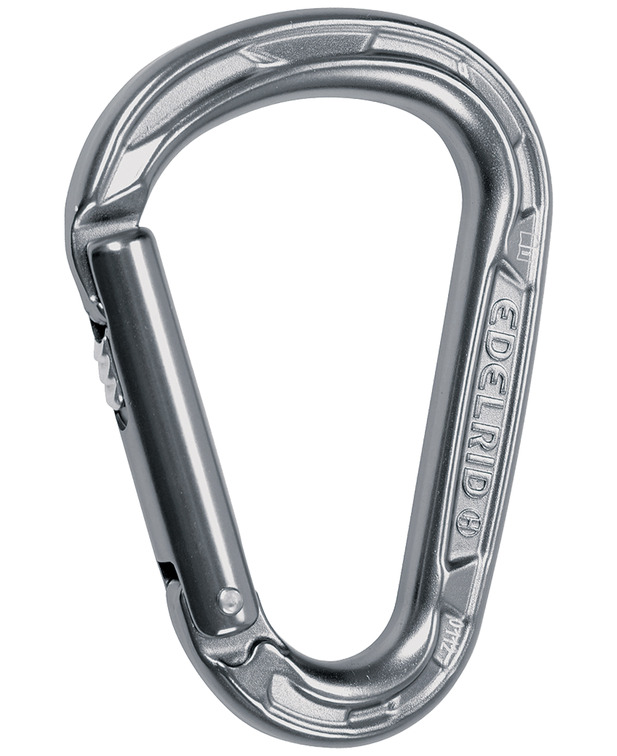 德國  愛德瑞德 Edelrid  HMS Strike Slider	71966	登山攀巖  HMS輕量化梨形滑動上鎖自動鎖門主鎖