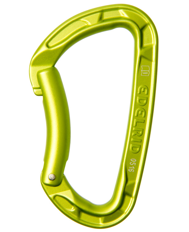 德國(guó)  愛(ài)德瑞德 Edelrid  Pure Bent	71769	登山攀巖  “D”型彎門(mén)單鎖