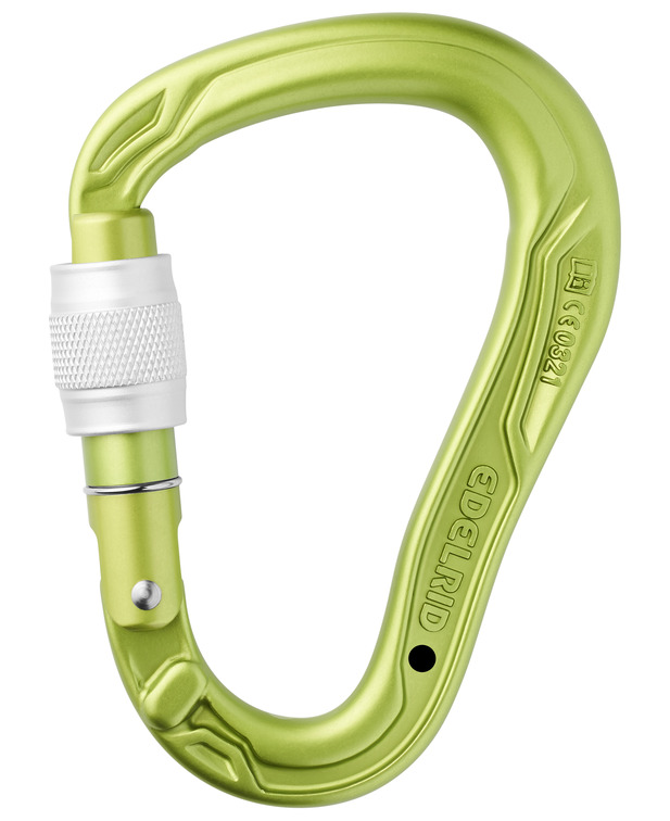 德國  愛德瑞德 Edelrid  HMS Bullet Screw RFID	73763	高空作業(yè)  梨形絲扣鎖