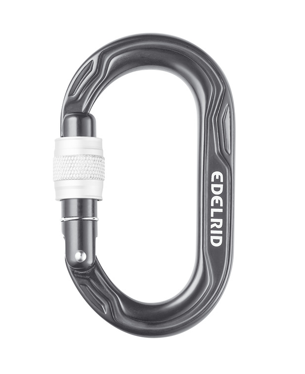 德國  愛德瑞德 Edelrid  Kiwi Screw	73765	 高空作業(yè) O型絲扣鎖
