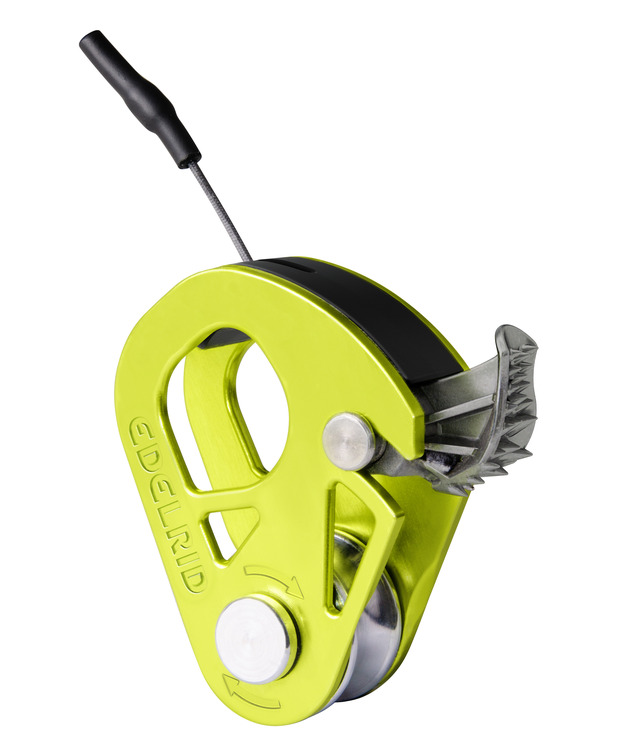 德國(guó)  愛(ài)德瑞德 Edelrid  Spoc	73743 高空作業(yè)  帶止回器的超輕滑輪
