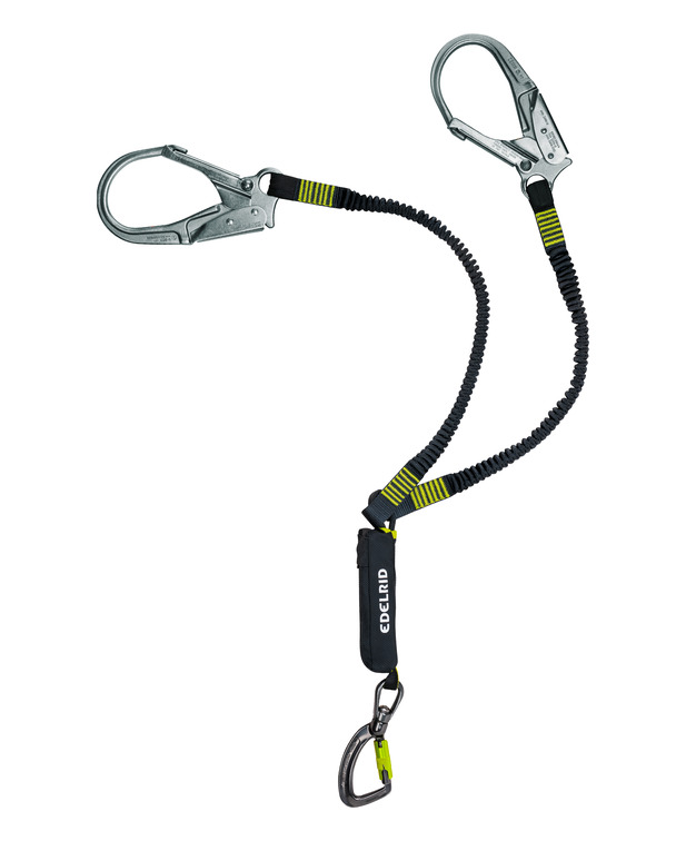 德國(guó)  愛(ài)德瑞德 Edelrid  Shockstop Pro mit Twister Triple	88120  高空作業(yè)  纜繩