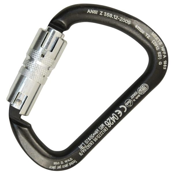 意大利KONG  4111 D型自動鎖  X-LARGE CARBON TWIST LOCK ANSI