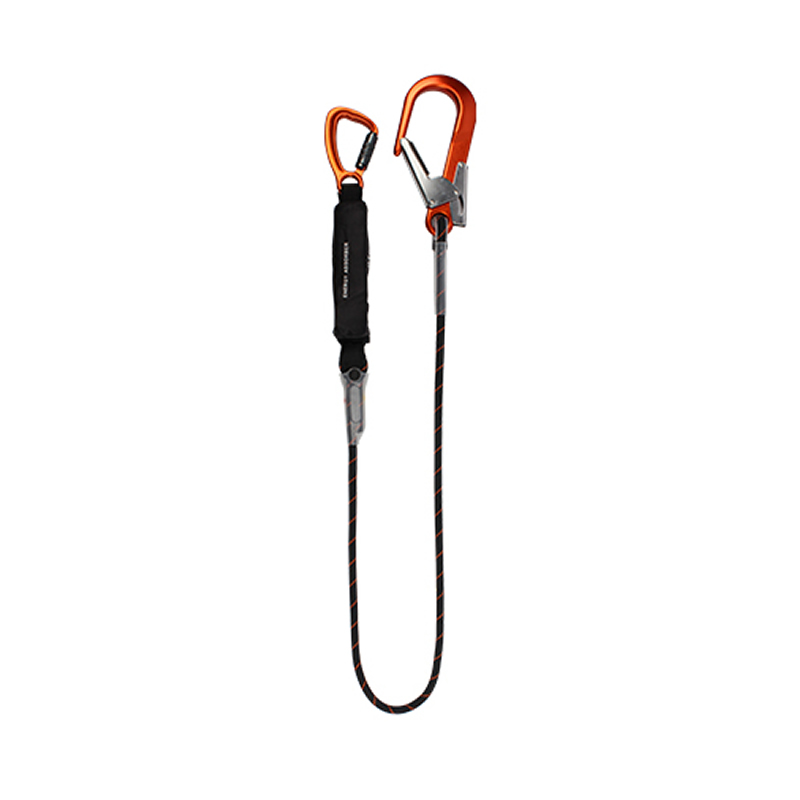 Culpeo Single Absorption 1.5m Wind Power Telecom Aerial Work Single Hook Buffer Rope