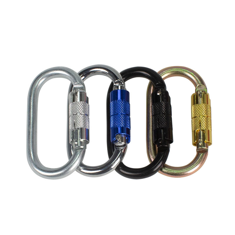Culpeo Steel Oval Twist Lock 2110TL 登山攀巖O型自動扣鋼鎖 高空作業(yè) 繩索救援 安全鉤 