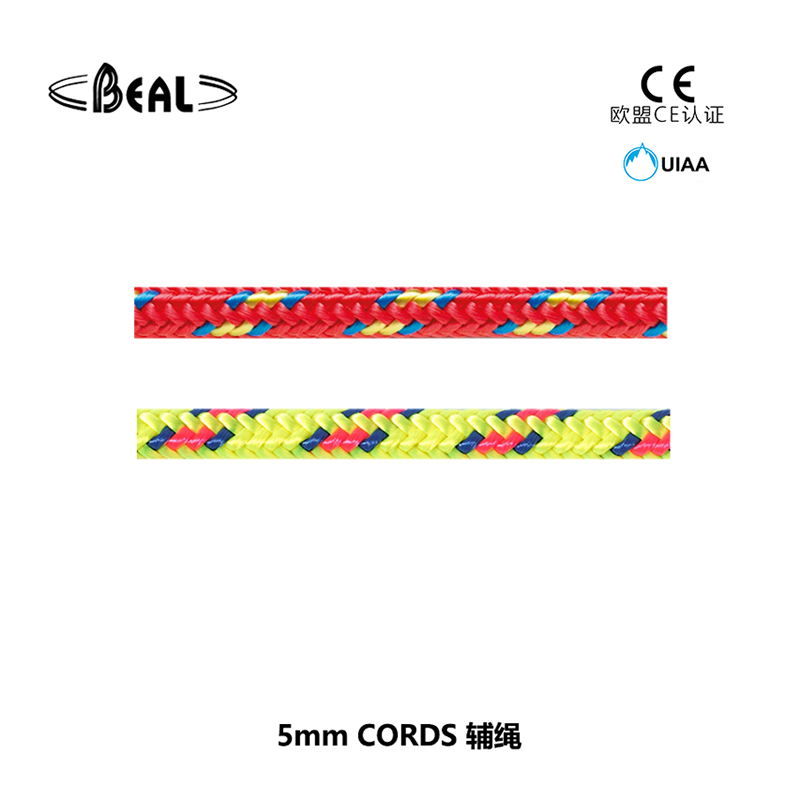 5 mm auxiliary rope of Bel bear CORDELETTES, France